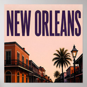 New Orleans Jazz Heritage Reise Poster