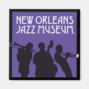 New Orleans Jazz Museum® Musiker Magnet