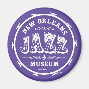 New Orleans Jazz Museum®Trommel-Magnet Magnet