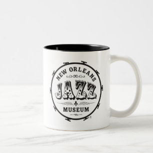 New Orleans Jazz Museum®Trommel-Tasse Zweifarbige Tasse