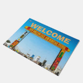 New Orleans Jazz Music Time Fußmatte (Schrägansicht)