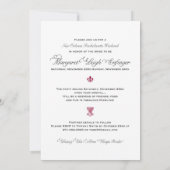 New Orleans Junggeselinnen-Abschied Einladung (Rückseite)