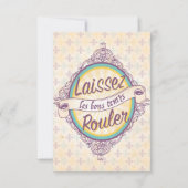 New Orleans Junggeselinnen-Abschied Einladung (Vorderseite)