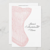 New Orleans Junggeselinnen-Abschied Einladung (Vorne/Hinten)