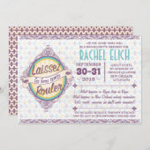 New Orleans Junggeselinnen-Abschied Einladung (Vorne/Hinten)