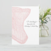 New Orleans Junggeselinnen-Abschied Einladung maßg (Stehend Vorderseite)