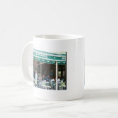 New Orleans Kaffee und Beignets Kaffeetasse (Vorderseite Links)