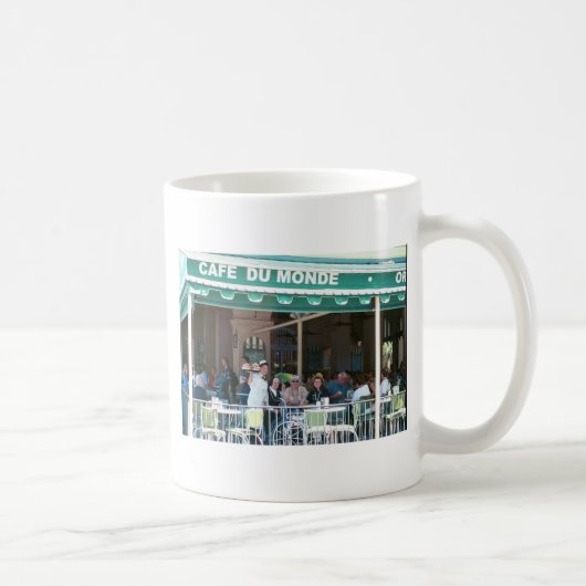 New Orleans Kaffee und Beignets Kaffeetasse (Rechts)