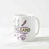 New Orleans Kaffeetasse (VorderseiteRechts)