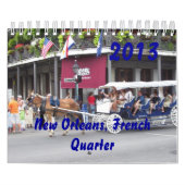 New Orleans, Kalender des französischen (Titelbild)