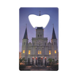 New Orleans, Kathedrale Basilica, Jackson Square Geldbeutel Flaschenöffner