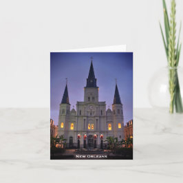 New Orleans, Kathedrale Basilica, Jackson Square Karte