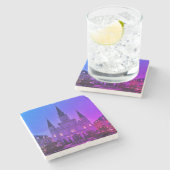 New Orleans, Kathedrale Basilica, Jackson Square Steinuntersetzer (Seitenansicht)