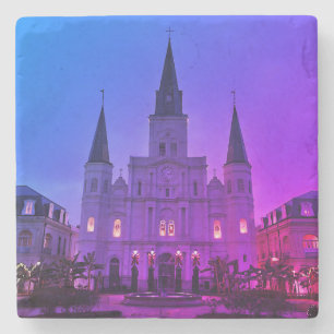New Orleans, Kathedrale Basilica, Jackson Square Steinuntersetzer