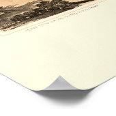 New Orleans, LA Panorama Karte - 1851 Poster (Ecke)