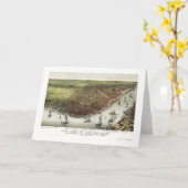 New Orleans, LA panoramische Karte - 1885 (Gelbe Blume)