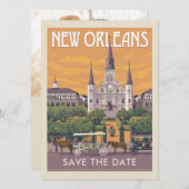 New Orleans, LA | SAVE THE DATE (Vorne/Hinten)