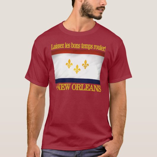 New Orleans - Lass die guten Zeiten rollen! T-Shirt (Vorderseite)