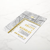 New Orleans Liebe Locator | Städtische Hochzeit Folieneinladung (Gedreht)