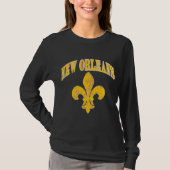 New Orleans Lilie T-Shirt (Vorderseite)
