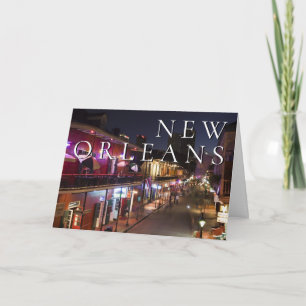 New Orleans, Louisiana   Alles Gute zum Geburtstag Karte