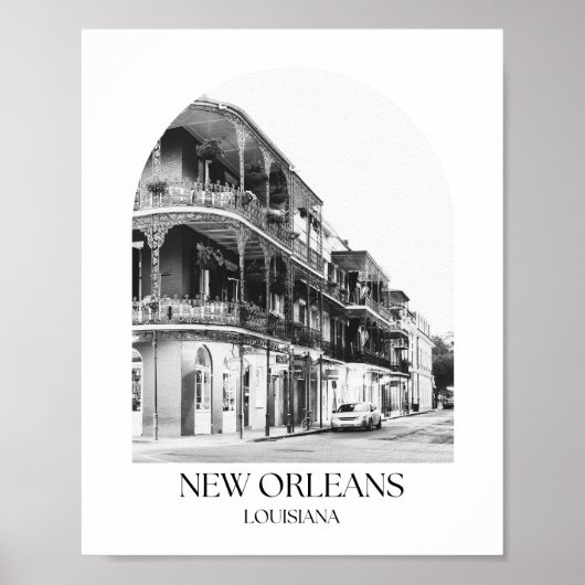 New Orleans Louisiana Arch Foto drucken Poster (Vorne)