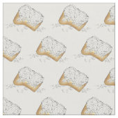 New Orleans Louisiana Beignet Beignets Fabric Stoff (Nahaufnahme)