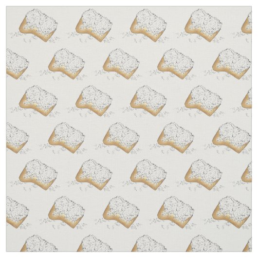 New Orleans Louisiana Beignet Beignets Fabric Stoff (Muster)