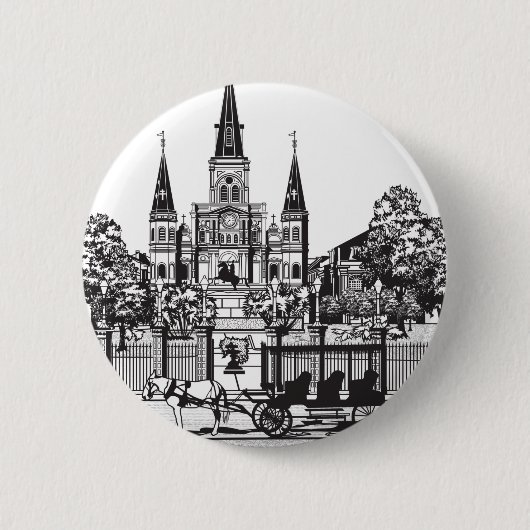 New Orleans, Louisiana Button (Vorderseite)