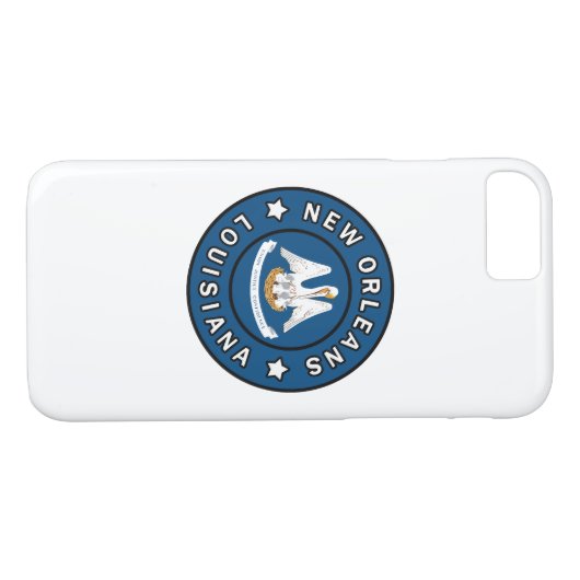 New Orleans Louisiana Case-Mate iPhone Hülle (Rückseite (Horizontal))
