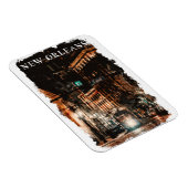 New Orleans Louisiana City View Magnet (Rechte Seite)