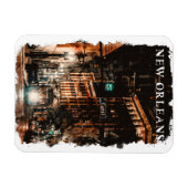 New Orleans Louisiana City View Magnet (Horizontal)