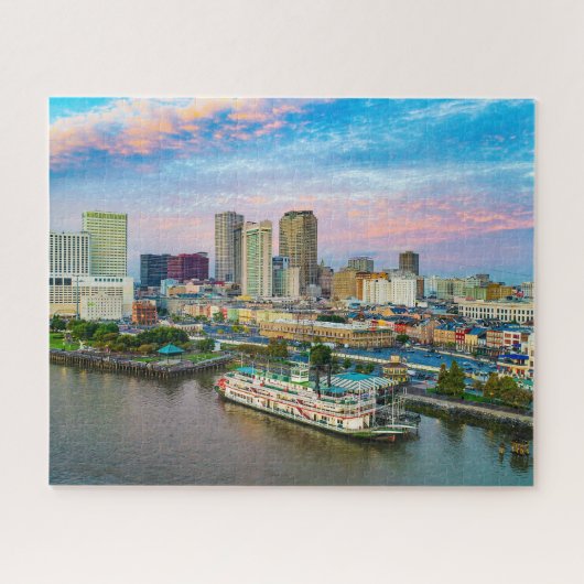 New Orleans, Louisiana City View Puzzle (Horizontal)