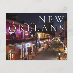New Orleans, Louisiana Danke Postkarte