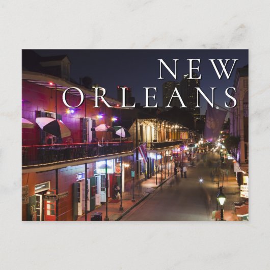 New Orleans, Louisiana | Das französische Viertel Postkarte (Vorderseite)