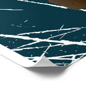 New Orleans Louisiana Electric Gitarrenposter Poster (Ecke)