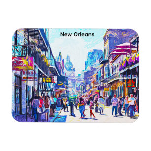 New Orleans Louisiana Französisches Viertel Magnet