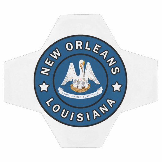 New Orleans Louisiana Fußball (Flach)