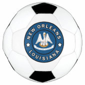 New Orleans Louisiana Fußball (Vorderseite)