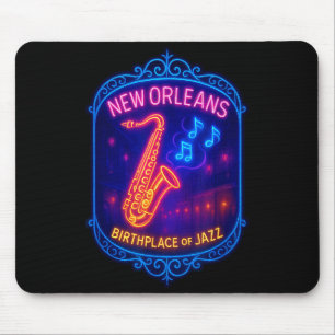New Orleans, Louisiana, Geburtsort des Jazz Mousepad