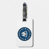 New Orleans Louisiana Gepäckanhänger (Rückseite vertikal)