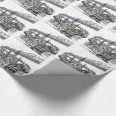 New Orleans Louisiana Geschenkpapier (Ecke)