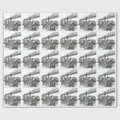 New Orleans Louisiana Geschenkpapier (Flach)