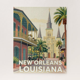 New Orleans Louisiana Historische Reise Puzzle