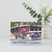 New Orleans, Louisiana House & Carriage Postkarte (Stehend Vorderseite)