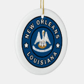 New Orleans Louisiana Keramik Ornament (Rechts)