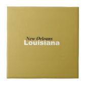 New Orleans, Louisiana Keramik Tile Fliese (Vorderseite)