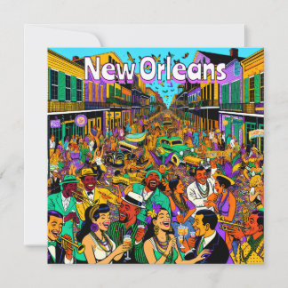 New Orleans, Louisiana Leute, die Spaß haben