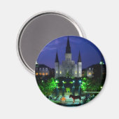 New Orleans Louisiana Magnet (Vorderseite/Rückseite)