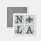 New Orleans Louisiana Magnet (Vorderseite/Rückseite)